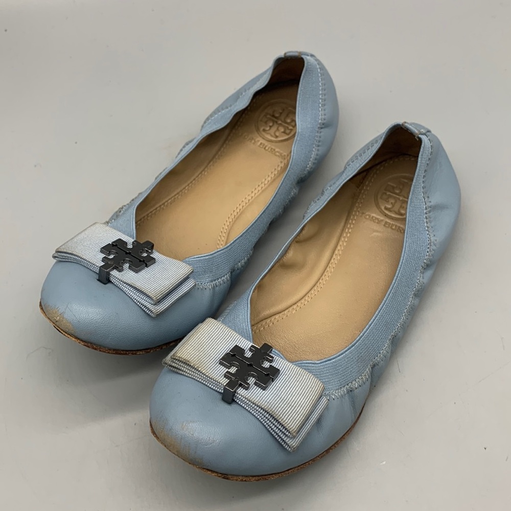 Tory Burch Women's Sedgewick Ballet Flat Brook Size 6.5M